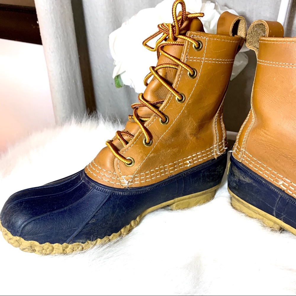L.L. BEAN Bean WINTER INSULATED BOOTS SIZE 6M. Hiking boots, ADVENTURE BOOTS. - Picture 8 of 13